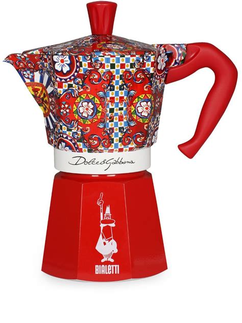 dolce gabbana moka coffee maker